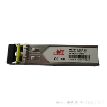 1.25G SFP Optic Module 1550nm Dual Fiber with 120km Reach